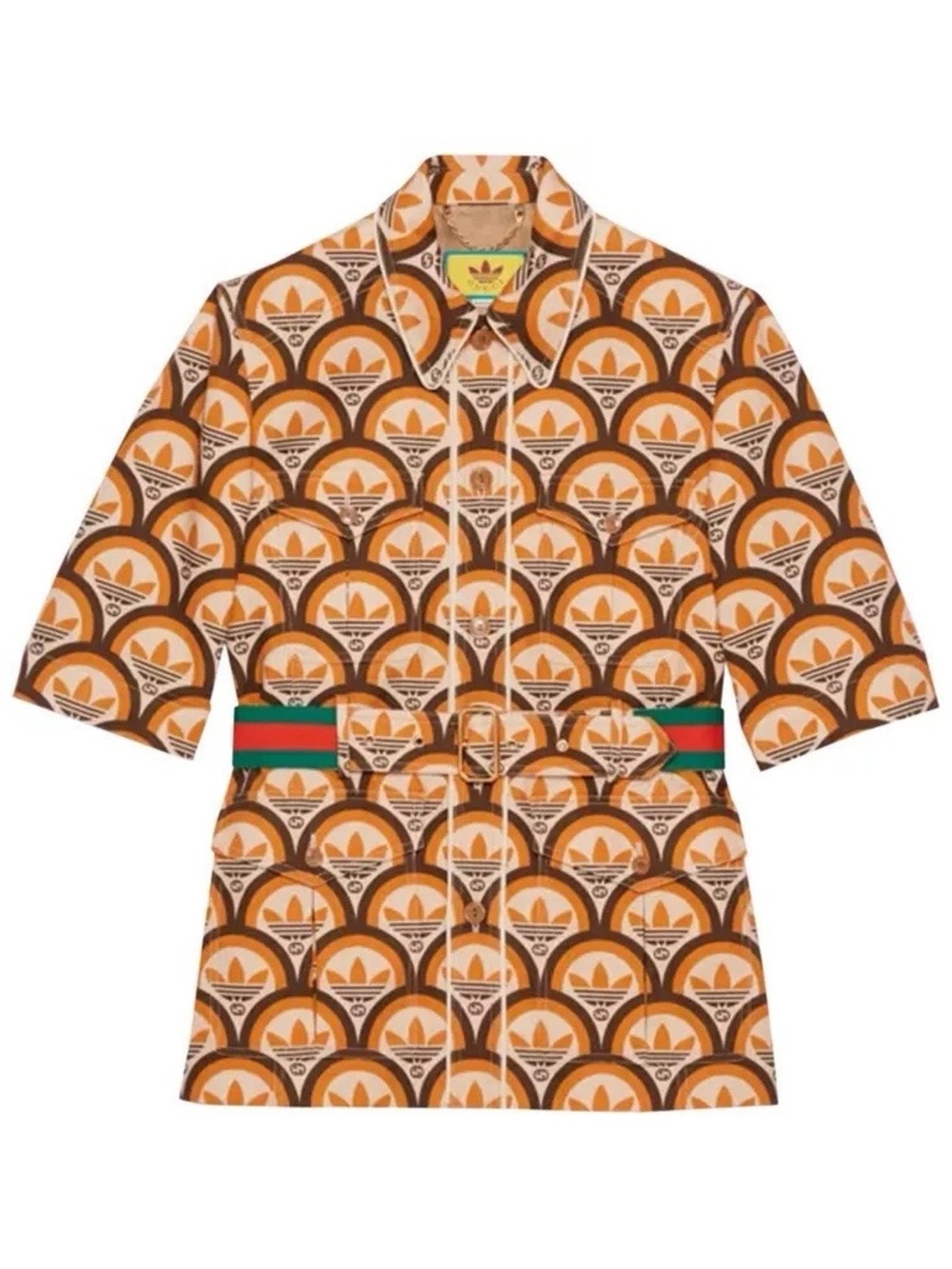 Gucci X Adidas Interlocking GG Trefoil Jacquard Jacket bnwt Msrp$3,980 Size 48